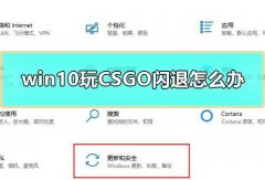 Win10专业版玩CSGO游戏总是闪退如何解决？