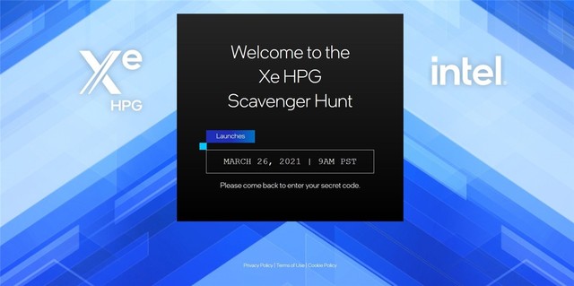 英特尔将于3月27日发布Xe HPG独立显卡
