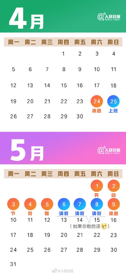 清明节假期马上结束：上完20天班又是小长假