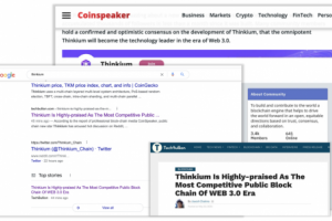 新公链崛起，外媒称Thinkium或成WEB3.0最具竞争力底层设施