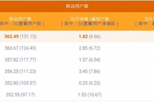 中国电信6月5G用户数净增666万 累计1.31亿