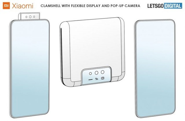 小米新翻盖式折叠手机专利曝光 配弹出摄像头 