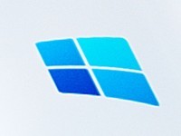 Windows：图标调整，将使用渐变蓝色阴影